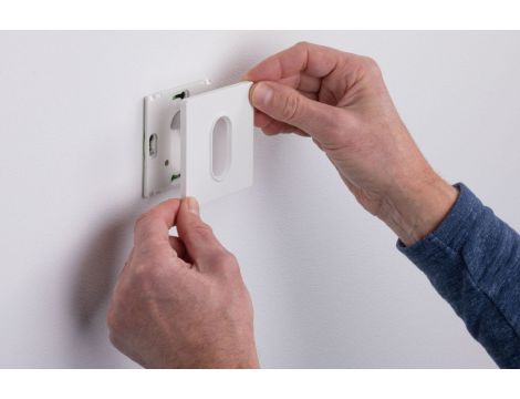 Oprawa przyschodowa WALL LED czujnik ruchu i zmierzchu kwadrat 1.1W 65 lm 2700K 230V biały / tworzywo sztuczne - 6