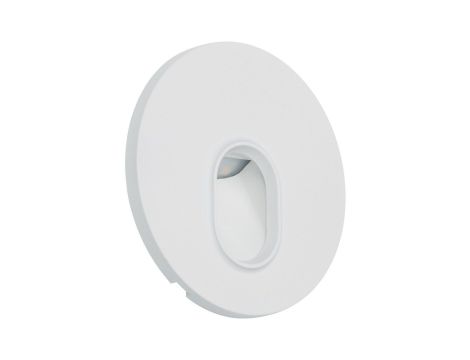 Oprawa przyschodowa WALL LED okrągła 1.1W 65 lm 2700K 230V biały / tworzywo sztuczne - 2
