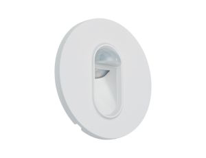 Oprawa przyschodowa WALL LED czujnik ruchu i zmierzchu okrągła 1.1W 65 lm 2700K 230V biały / tworzywo sztuczne - image 2
