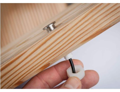 Zestaw opraw Plug & Shine MicroPen II 5x0,2W 3000K IP67 24V srebrny / stal - 6