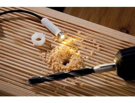 Zestaw opraw Plug & Shine MicroPen II 5x0,2W 3000K IP67 24V srebrny / stal - 7