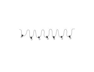 Łańcuch świetlny Plug & Shine 6.8m 7x0.2W DIM 3000K IP44 24V biały / tworzywo sztuczne / stal nierdzewna - image 2