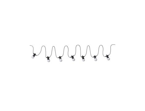 Łańcuch świetlny Plug & Shine 6.8m 7x0.2W DIM 3000K IP44 24V biały / tworzywo sztuczne / stal nierdzewna - 2