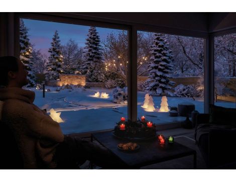 Oprawa ogrodowa Plug & Shine CHOINKA LED DIM 2.8W 3000K 260lm IP67 24V biały / tworzywo - 5