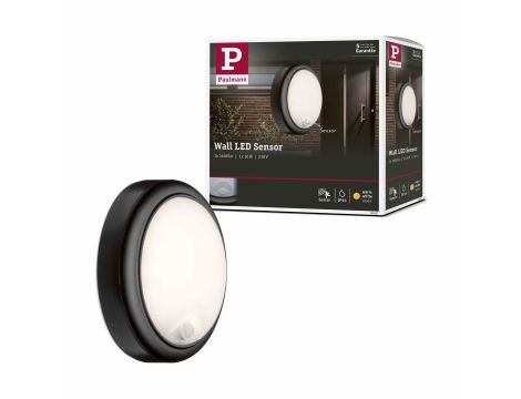 Oprawa elewacyjna LED 15W 350lm czujnik ruchu 3000K 230V antracyt / tworzywo sztuczne - 10