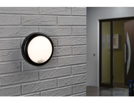 Oprawa elewacyjna LED 15W 350lm czujnik ruchu 3000K 230V antracyt / tworzywo sztuczne - 5