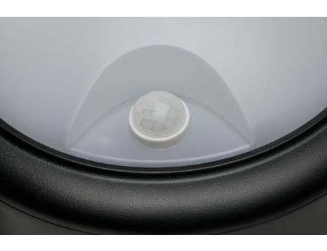 Oprawa elewacyjna LED 15W 350lm czujnik ruchu 3000K 230V antracyt / tworzywo sztuczne - 9