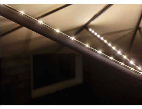 Zestaw oświetlenia Led do parasola ogrodowego USB LED STRIPE 4x40cm 4x30lm 3000K - 4