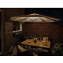 Zestaw oświetlenia Led do parasola ogrodowego USB LED STRIPE 4x40cm 4x30lm 3000K - 4