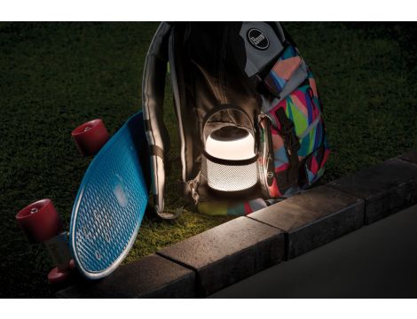 Lampka kempingowa stołowa CLUTCH IP44 1.6W 3000K 5V USB DIM  szary / tworzywo sztuczne - 4