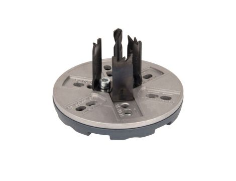 Otwornica regulowana Wolfcraft - instalacje elektryczne 35-83 mm - 4