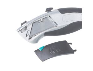Nóż z ostrzem trapezowym, automatyczna wymiana ostrza, Profi Wolfcraft - image 2