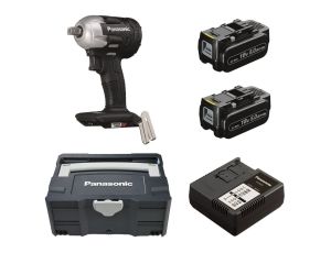 Klucz udarowy 18V Panasonic EY75A8 1/2 cal + Systainer + 2x 5.0Ah + ładowarka