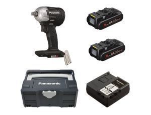 Klucz udarowy 18V Panasonic EY75A8 1/2 cal + Systainer + 2x 3.0Ah + ładowarka