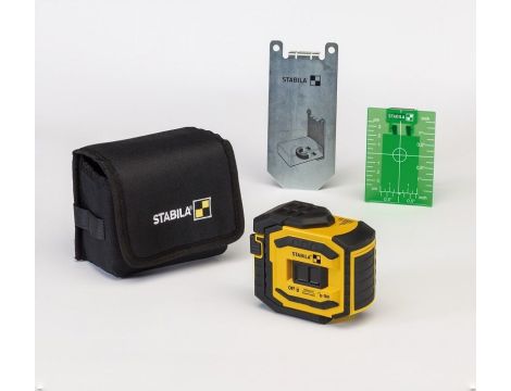 Laser krzyżowo-pionujący Stabila LAX 300 G, zestaw 4-częściowy