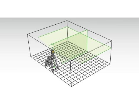 Laser krzyżowo-pionujący Stabila LAX 300 G, zestaw 4-częściowy - 8