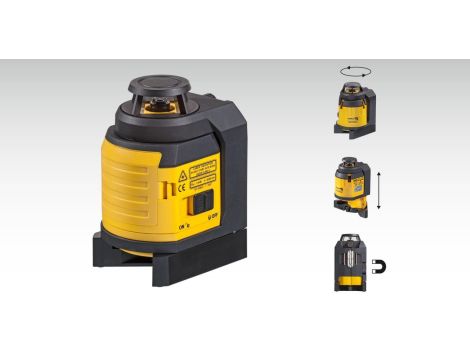 Laser wieloliniowy Stabila LAX 400 + LT 30, zestaw 6-częściowy - 3