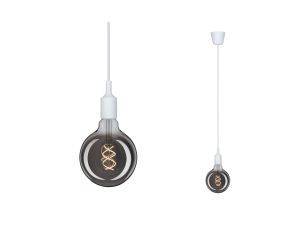 Lampa wisząca KETIL Neordic E27 max. 60W IP20 230V biały / tworzywo sztuczne