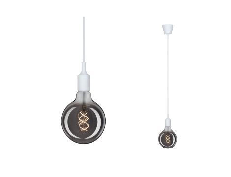 Lampa wisząca KETIL Neordic E27 max. 60W IP20 230V biały / tworzywo sztuczne