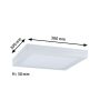 Plafoniera ABIA LED 22W 2000lm 300x300mm 2700K IP20 230V biały mat / tworzywo sztuczne - 7