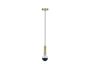 Lampa wisząca Neordic Kine max.1x20W E27 230V mosiądz szczotkowany / metal - image 2