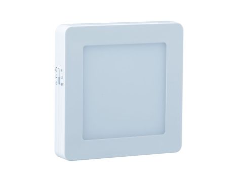 Lampka wtykowa nocna EASBY kwadratowa z czujnikiem zmierzchu 0,7lm 3000K biały / tworzywo sztuczne - 4
