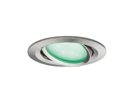 Oprawa do wbudowania 3x NOVA PLUS COIN LED RGBW SH Zigbee wychylna zestaw 3x5.2W 400lm 84mm 2700-6500K IP23 230V szczotkowane żelazo - 4