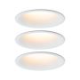 Oprawa do  wbudowania CYMBAL COIN LED DIM zestaw 3x6.5W 440lm 2000-2700K IP44 230V biały matowy - 2