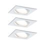 Oprawa do wbudowania NOVA COIN LED DIM wychylna 3x6W 470lm 84X84mm 2700K 230V biały mat - 2