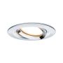 Oprawa do wbudowania NOVA PLUS COIN LED DIM wychylna 6W 470lm 93mm 2700K IP65 230V chrom - 2