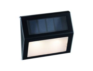 Oprawa elewacyjna DAYTON LED solar czujnik zmierzchu 3000K 2lm IP44 antracyt / tworzywo sztuczne