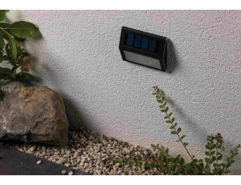 Oprawa elewacyjna DAYTON LED solar czujnik zmierzchu 3000K 2lm IP44 antracyt / tworzywo sztuczne - 4