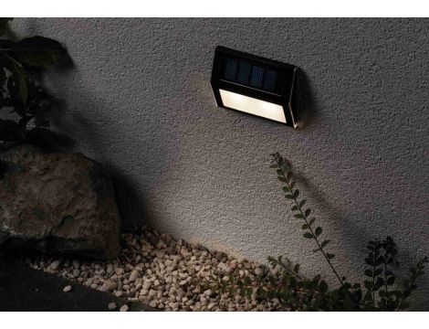 Oprawa elewacyjna DAYTON LED solar czujnik zmierzchu 3000K 2lm IP44 antracyt / tworzywo sztuczne - 3