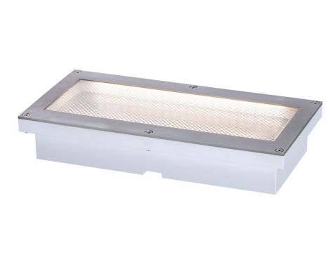 Oprawa wpuszczana ARON LED solar 40lm czujnik zmierzchu 20x10cm 3000K IP67 metal