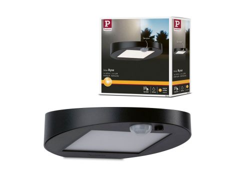 Oprawa elewacyjna solar RYSE LED  3000K 30lm z czujnikiem ruchu + zmierzchu IP44 antracyt - 8