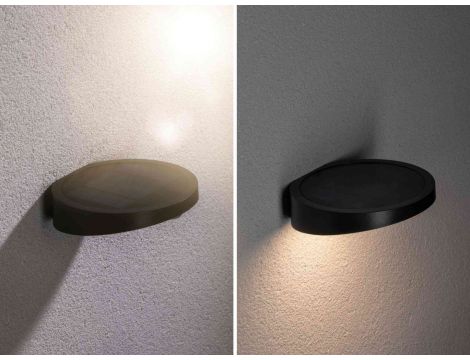 Oprawa elewacyjna solar RYSE LED  3000K 30lm z czujnikiem ruchu + zmierzchu IP44 antracyt - 4