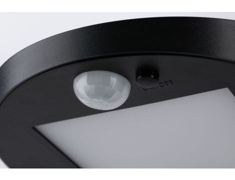Oprawa ogrodowa solar RYSE LED 1,2W czujnik ruchu 30lm 3000K IP44 antracyt / tworzywo sztuczne - 6