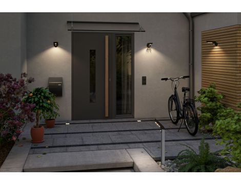 Oprawa ogrodowa SOLEY LED solar czujnik ruchu 3000K 100lm IP44 ruchu antracyt - 4