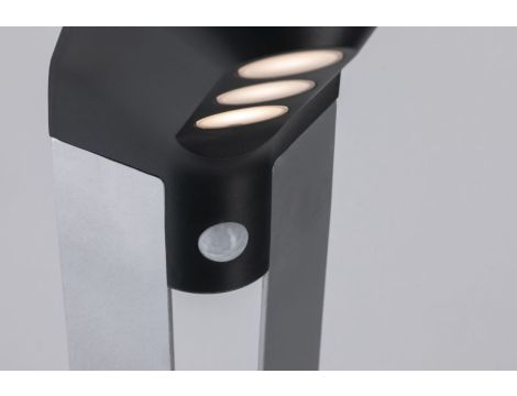 Oprawa ogrodowa SOLEY LED solar czujnik ruchu 3000K 100lm IP44 ruchu antracyt - 6