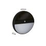 Oprawa elewacyjna ELIOSE LED solar 3000K 50lm z czujnikiem ruchu + zmierzchu IP44 antracyt - 7