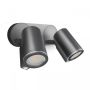 Oprawa elewacyjna z czujnikiem ruchu i zmierzchu  SPOT DUO S PIR 14,95W LED 1024lm 3000K IP44  IK03 230V antracyt / aluminium - 2