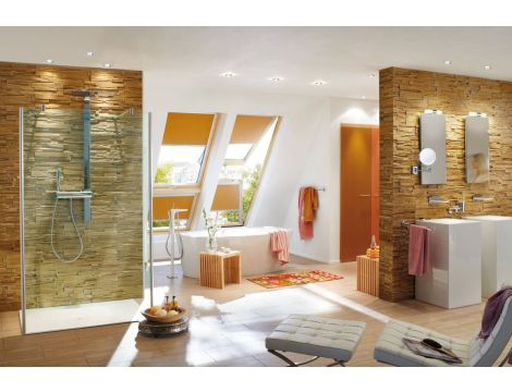 Oprawa do wbudowania NOVA COIN LED stała 6W 470lm 78mm 2700K IP44 230V szczotkowane żelazo - 3