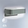 Lampa elewacyjna z czujnikiem ruchu i zmierzchu Steinel L 810 SC LED iHF Bluetooth Mesh Connect 9,8W 3000K 679lm IP44 IK03 230V antracyt / aluminium - 5