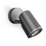Oprawa elewacyjna bez czujnika ruchu SPOT ONE 6,7W 512lm 3000K IP44  IK03 230V antracyt / aluminium - 2
