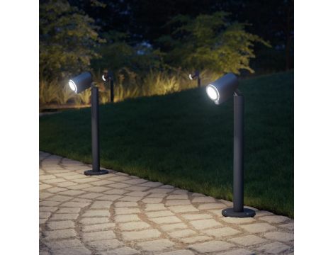 Oprawa ogrodowa z czujnikiem ruchu i zmierzchu SPOT WAY SC PIR Bluetooth Mesh  7,9W 512lm 3000K IP44 IK03 230V antracyt / aluminium - 5