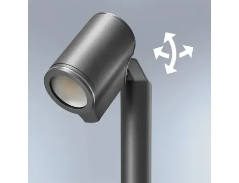 Oprawa ogrodowa z czujnikiem ruchu i zmierzchu SPOT WAY SC PIR Bluetooth Mesh  7,9W 512lm 3000K IP44 IK03 230V antracyt / aluminium - 10