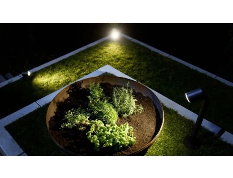 Oprawa ogrodowa wbijana z czujnikiem zmierzchu SPOT Garden N 7,86W 512lm 3000K IP44 IK03 230V antracyt / aluminium - 5