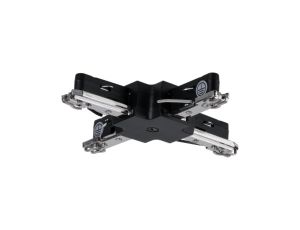 Łącznik szynowy X URail system 230V czarny mat / tworzywo sztuczne