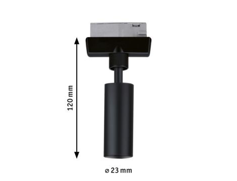 Adapter uniwersalny URail do lampy wiszącej max. 50W 230V czarny mat / metal / tworzywo sztuczne - 3