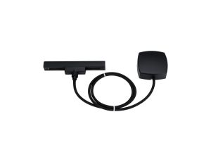 Przewód zasilający URail System 1m max.1000W 230V czarny mat /  tworzywo sztuczne - image 2